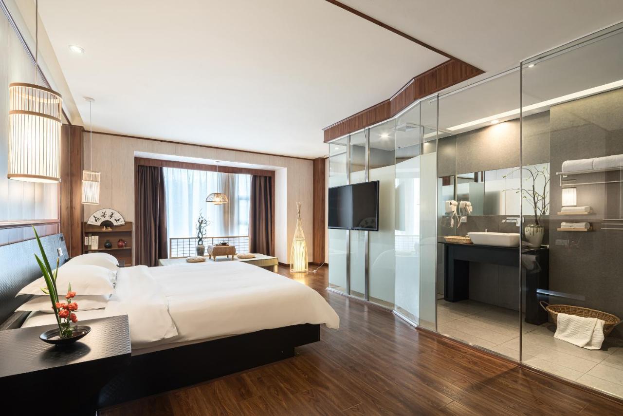 乐山上善居养心禅景酒店 Shangshan Zen Hotel Лешань Екстер'єр фото