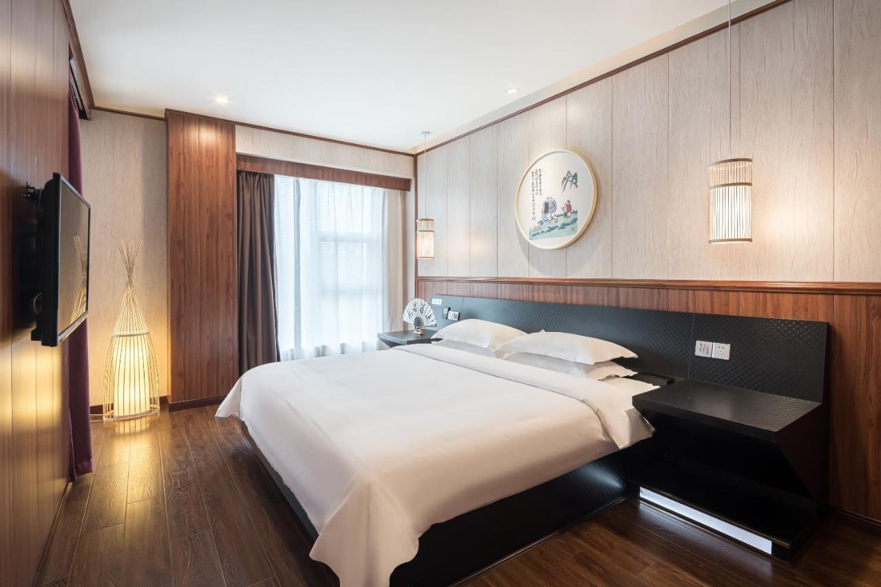 乐山上善居养心禅景酒店 Shangshan Zen Hotel Лешань Екстер'єр фото